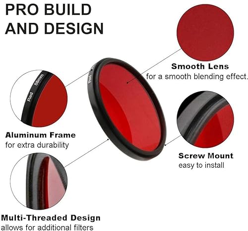 Acuvar GRFLK 52Mm 6 Piece Full Graduated Color Lens Filter Kit Set thumb #2