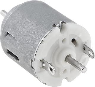 JEEFUSE 2PCS R140 Geared Double Shaft DC Motor 4.5V 10000RPM Dual Output Shaft Muti-Speed High Torque Micro Motors for Tools