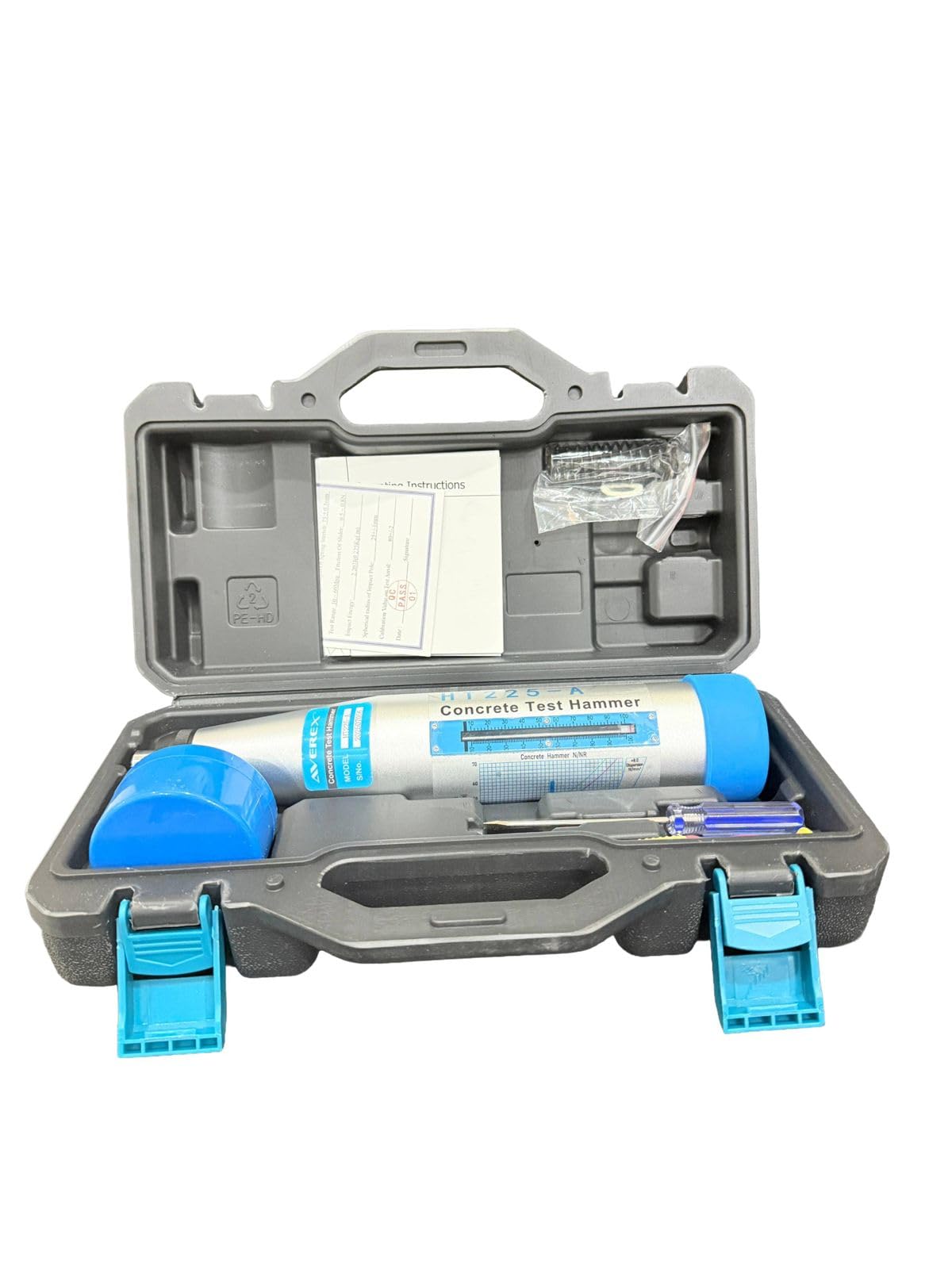 HT-225N Rebound Hammer | Concrete Test Hammer for Compressive Strength | NDT Concrete Strength Testing Equipment