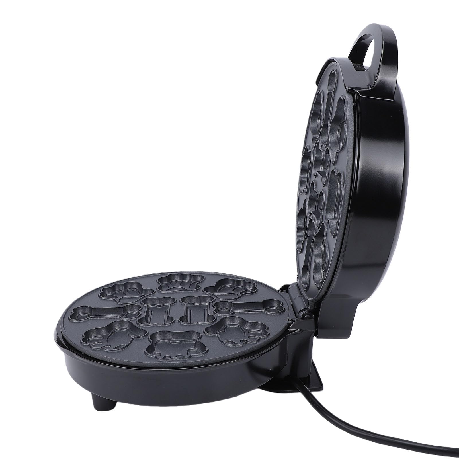 ZJchao Macchina per Dolcetti per Cani Mini Macchina per Dolcetti per Cani per Snack per per Biscotti per Segnaposto per Waffle Elettrica da 900 W (Spina europea 220 V)