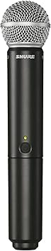 Shure BLX2 Handheld Transmitter with SM58 Vocal Mic Capsule for BLX Wireless Systems, Receiver Sold Separately, H9 Band (BLX2/SM58-H9)