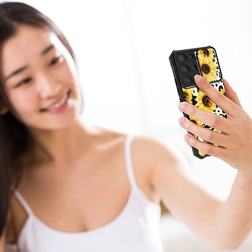 Miniatura 7 de Funda para Samsung Galaxy S22 Ultra con cubierta deslizante para cámara y soporte de doble capa de PC duro TPU suave a prueba de golpes Funda de