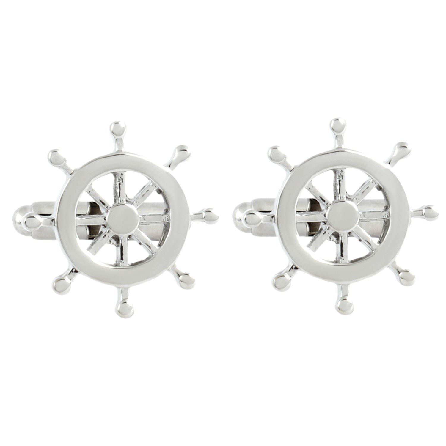 peluche Boat Steering Wheel Cufflinks for Men-picture-39