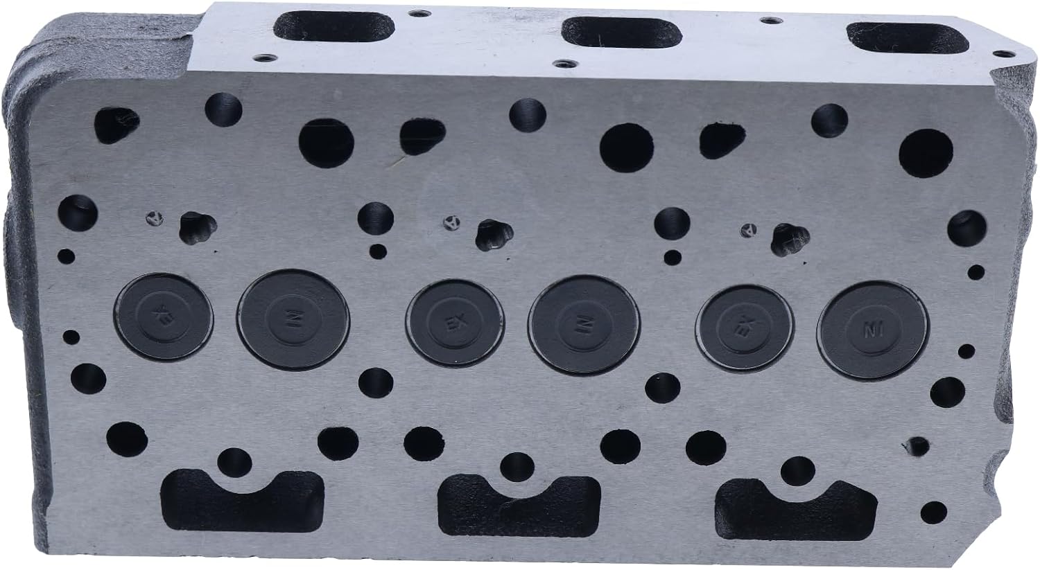 FridayParts Complete Cylinder Head 1G008-03040 1G00803040 1G962-03042 Compatible for Kubota Engine D782 D782-E4 Mower ZD18 ZD21 ZD221 ZD321 ZD1011 ZD1011-3 Replacement