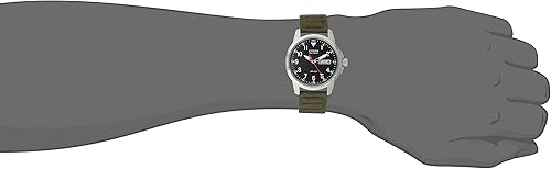 Miniatura 4 de Citizen Eco-Drive Garrison Mens Watch Stainless Steel with Nylon Strap Weekender