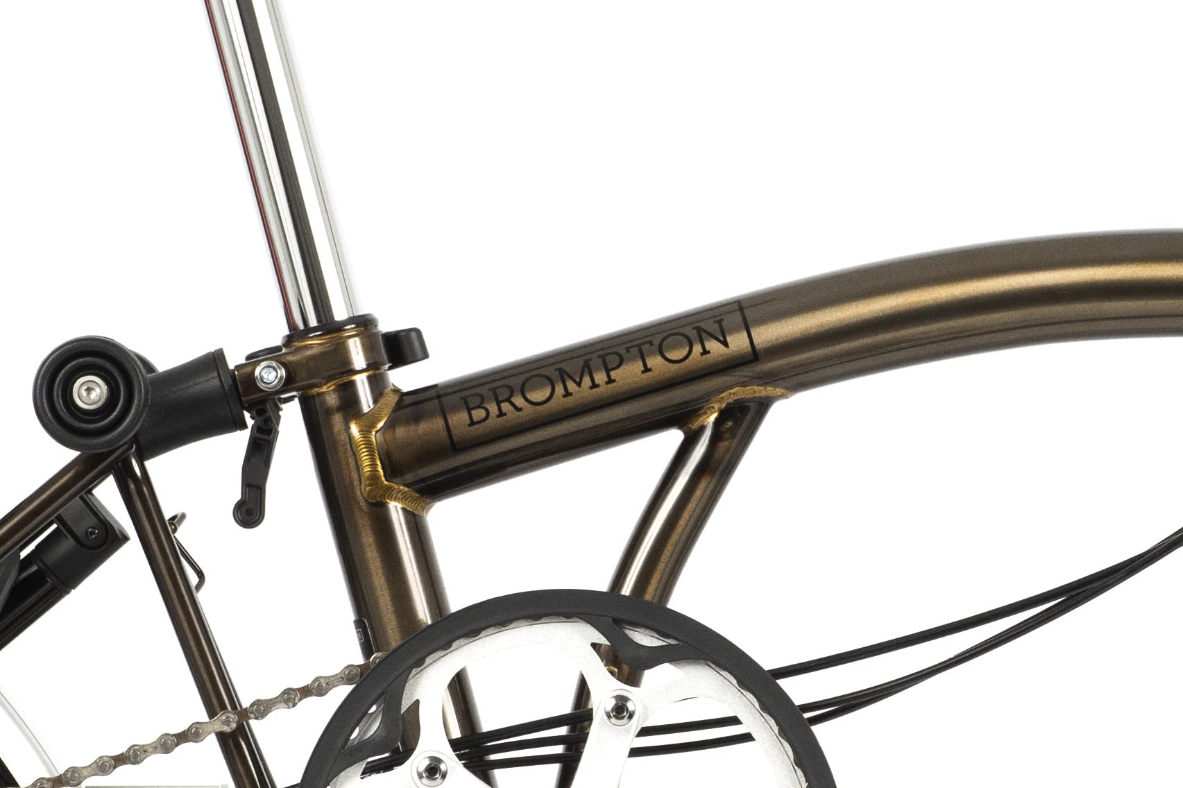 Amazon | Brompton Cライン 6速折りたたみ自転車 - ミッド(ブラック