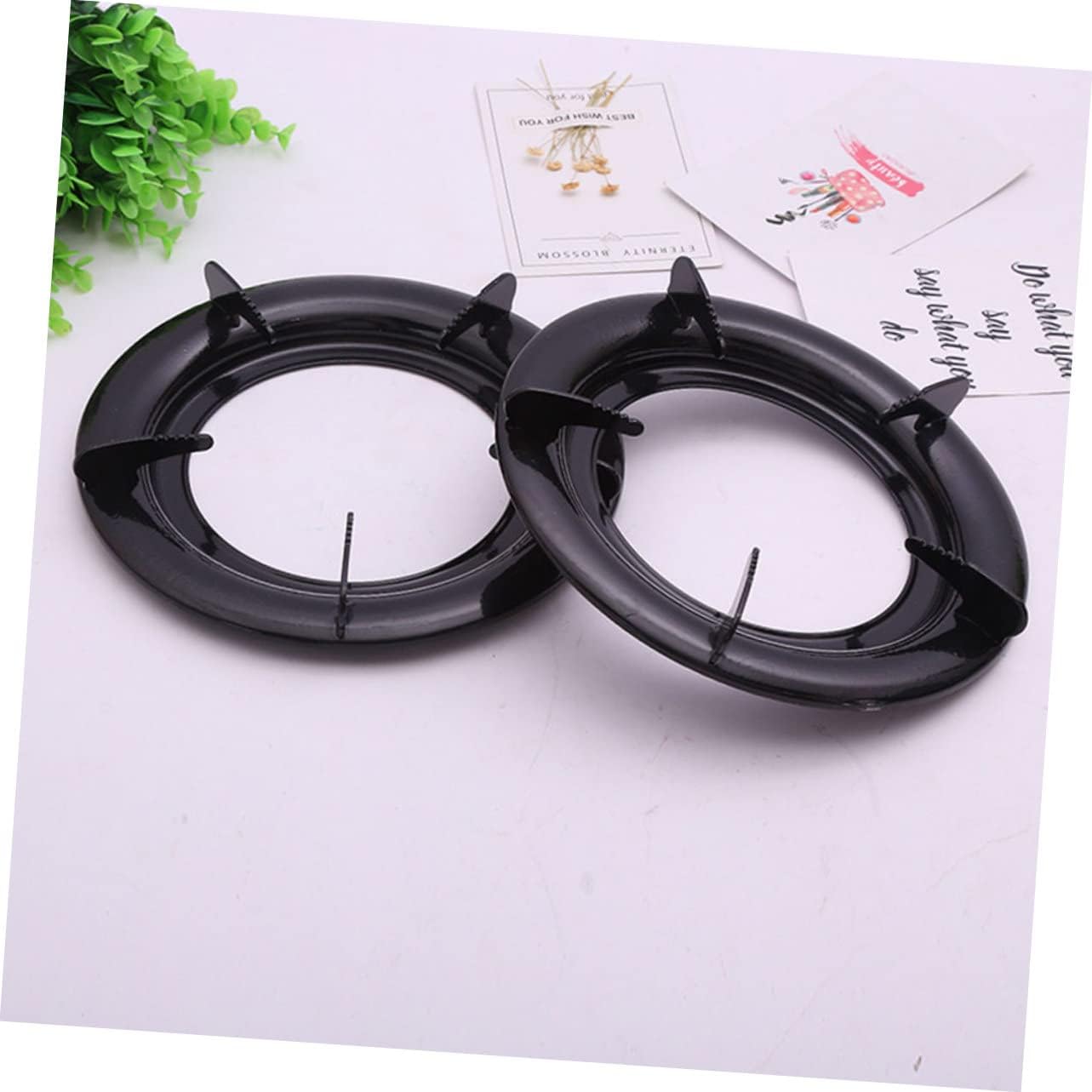 3pcs Household Gas Stove Wok Rack Compact Non-slip Wok Support for Durable Material for Home Restaurant and Shop Use