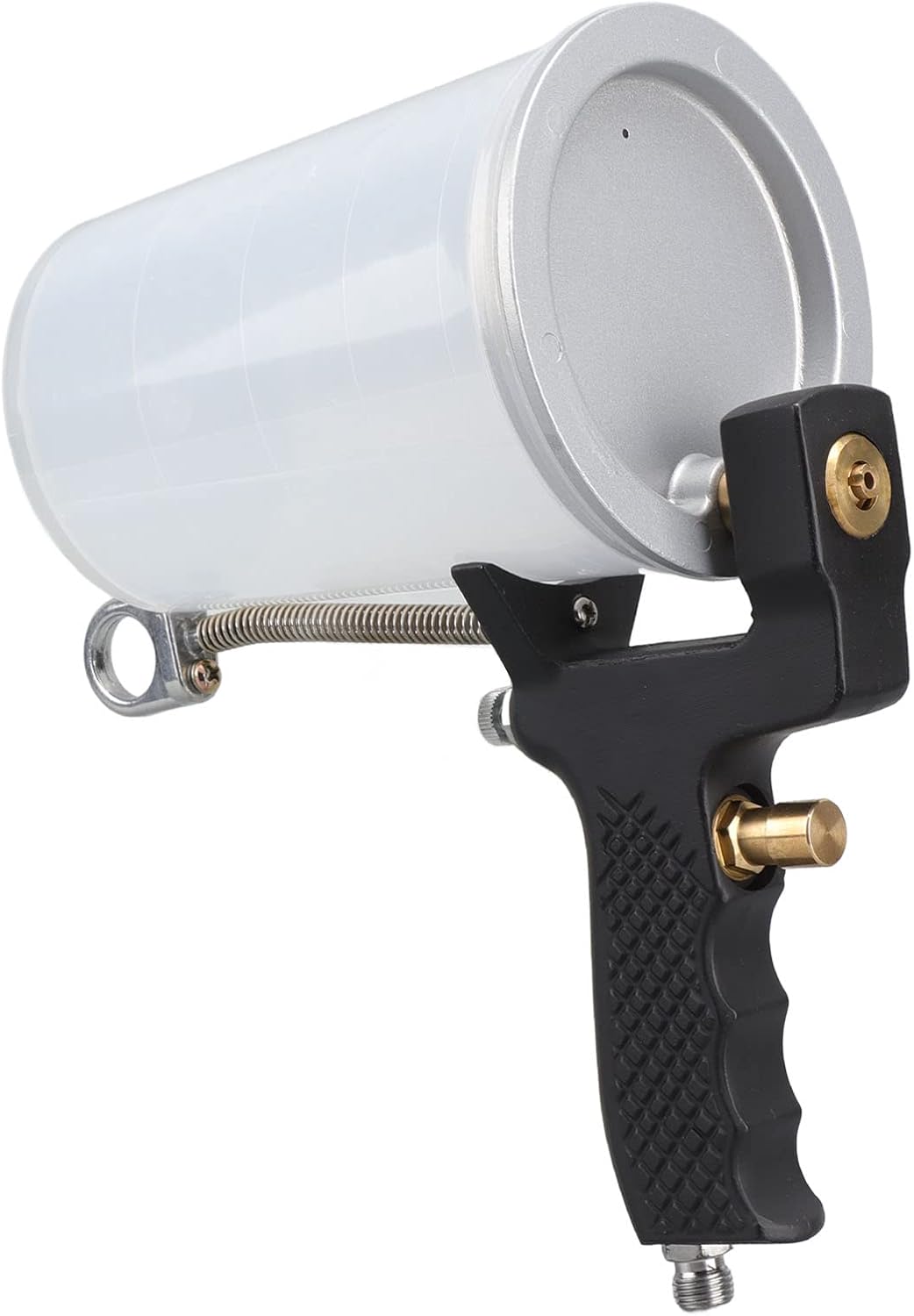 Gel Coat Spray Gun, Alloy Steel 500ml Measuring Cup Metal Lid High