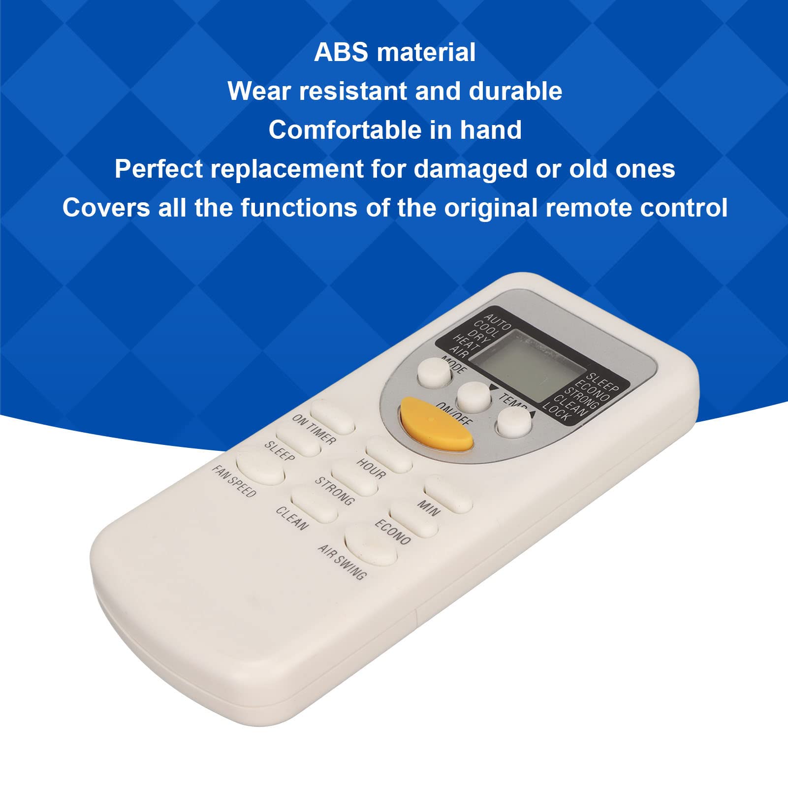 Control remoto universal de aire acondicionado, control remoto A/C para CHIGO DH JG 01/DC JG 01 Frigidaire aire acondicionado