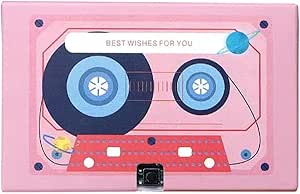 Carte De Vœux Enregistrable - Message Vocal 60 Secondes - Personnalisable - Cadeau Saint-Valentin, Anniversaire, Fête Des Mères