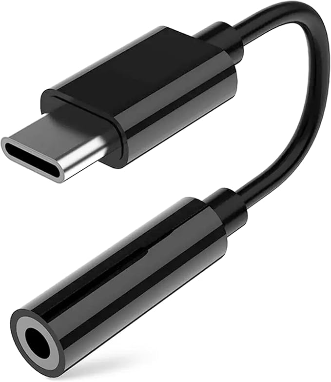 Pipestation® USB C to Aux 3.5mm Jack Adapter 3.5mm to usb c usb c