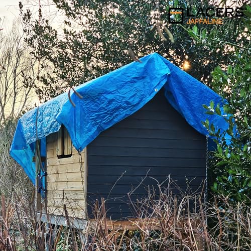 Lona resistente azul 4x5 m contra viento y lluvia Lacers JaffaLine 6