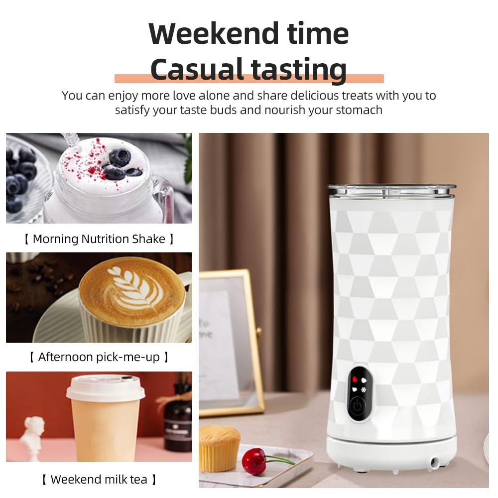 Amazon.co.jp: Daconovo ミルクフォーマー 電動ミルク泡立て器 ミルク