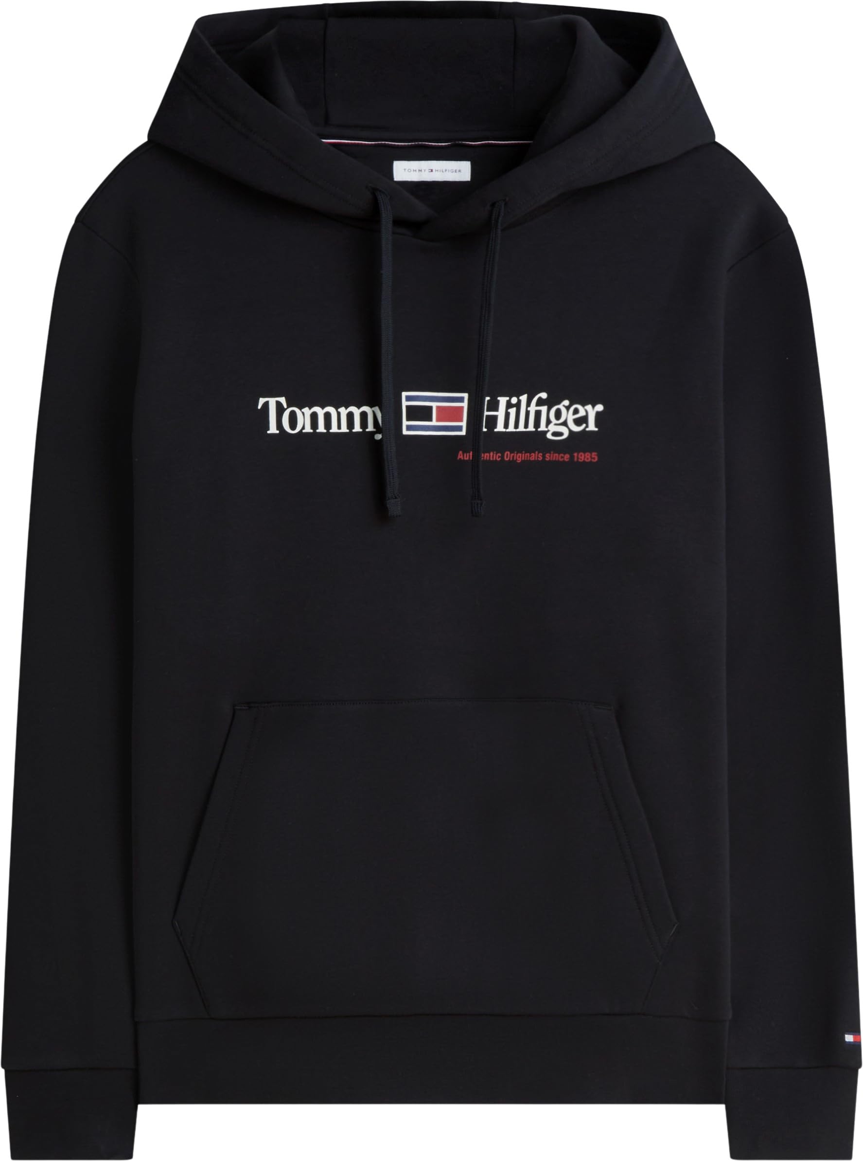 Tommy Hilfiger RWB Graphic Reg Fleece Hoodie Mw0mw44935 Sudadera con Capucha Hombre