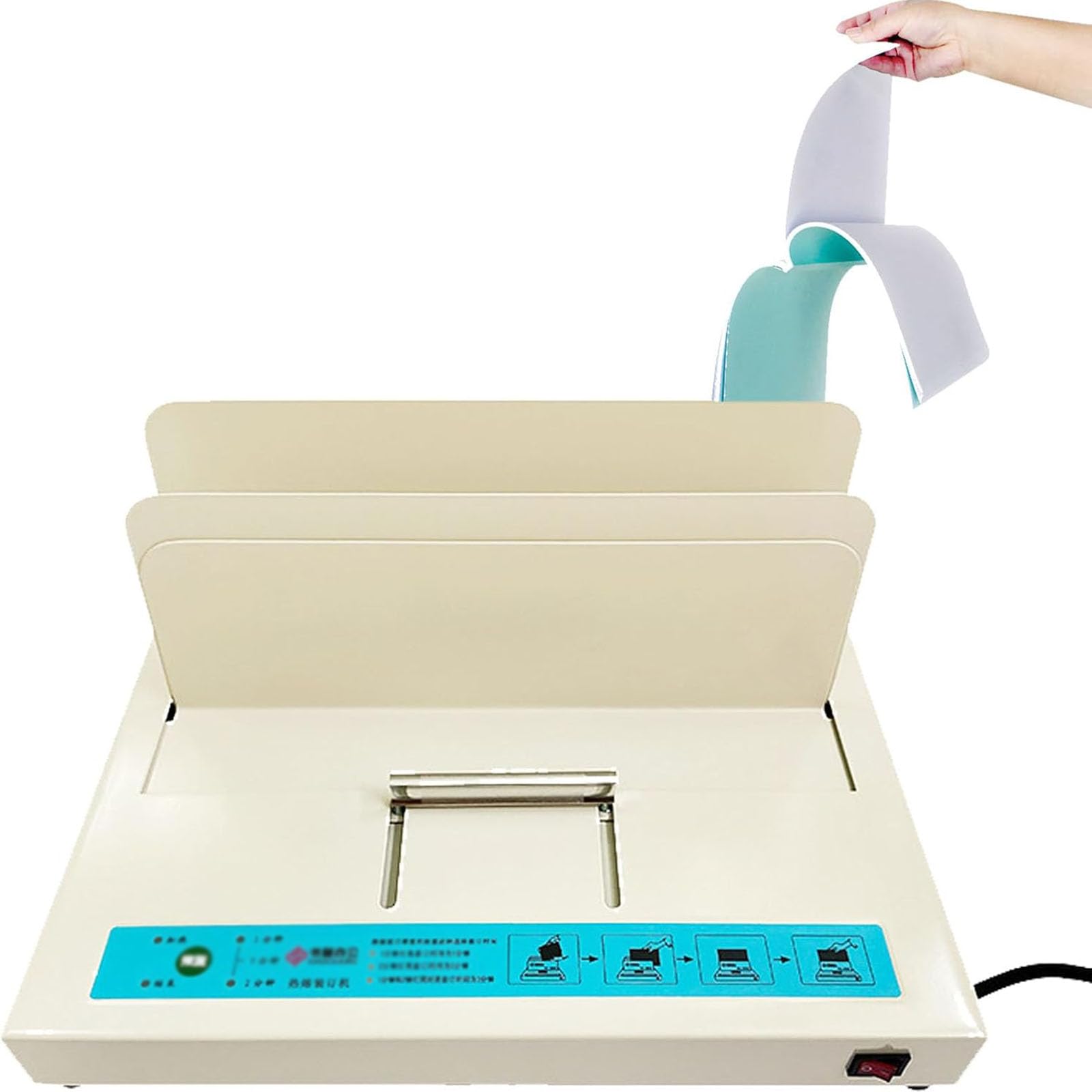 Relieuse thermofusible PTC pour documents de 50 mm au bureau