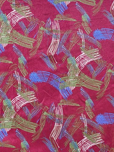Image of Garden Vareli Art Silk Abstract Print Saree