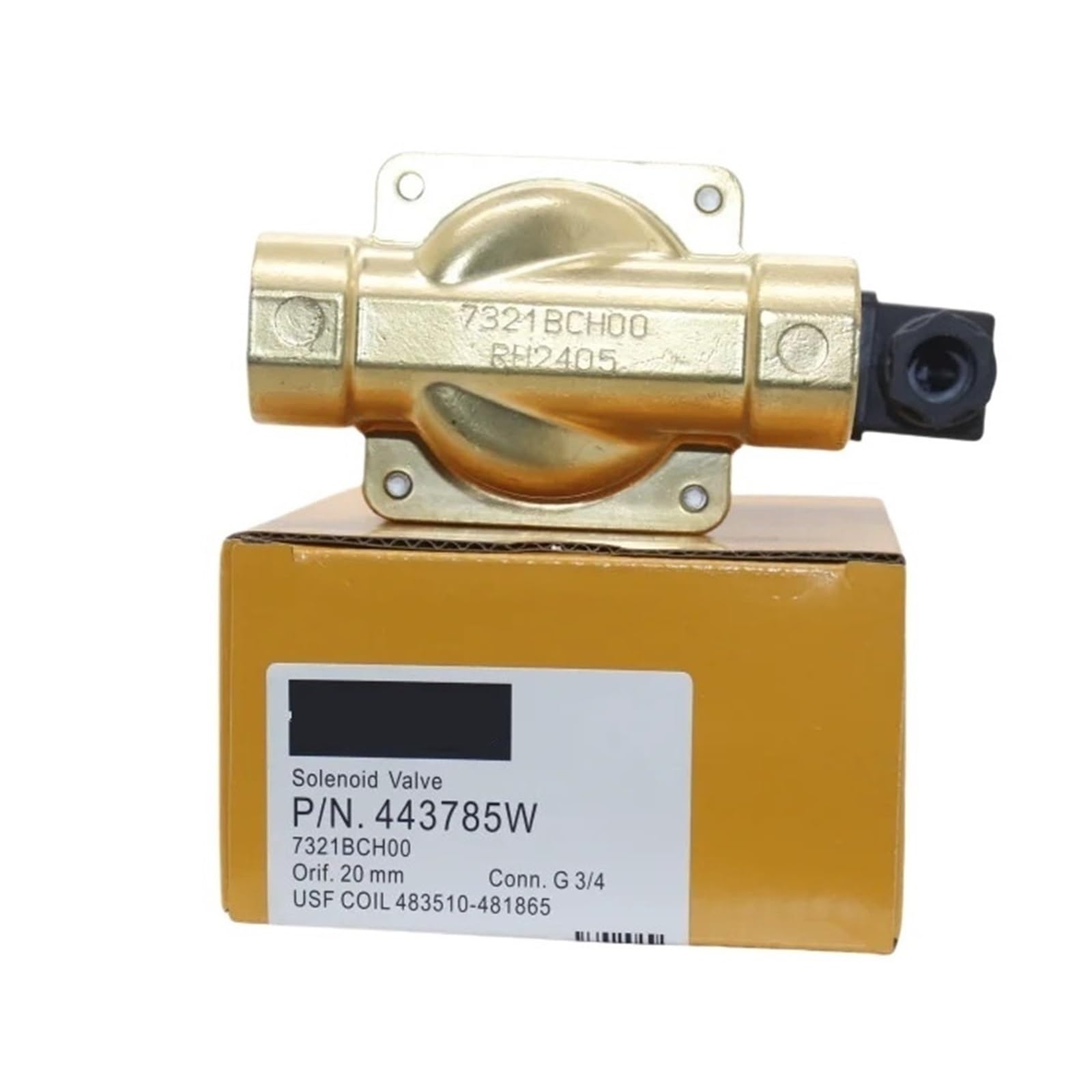Électrovanne 7321BCH00/443785W pour optimiser les circuits industriels 24V