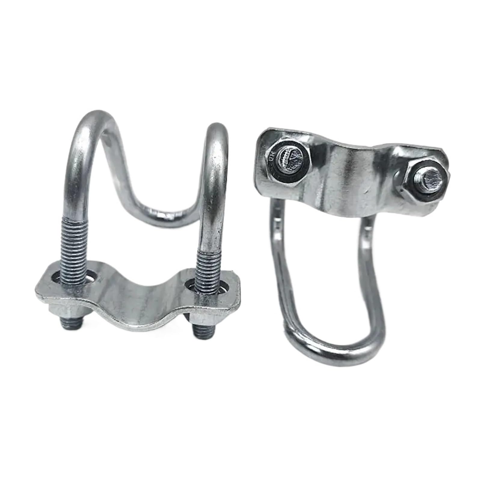 Cross Pipe Clamp, Cross Pipe Clamp, M8 U Bolt for Scaffolding Multiple Sizes(60x60mm)