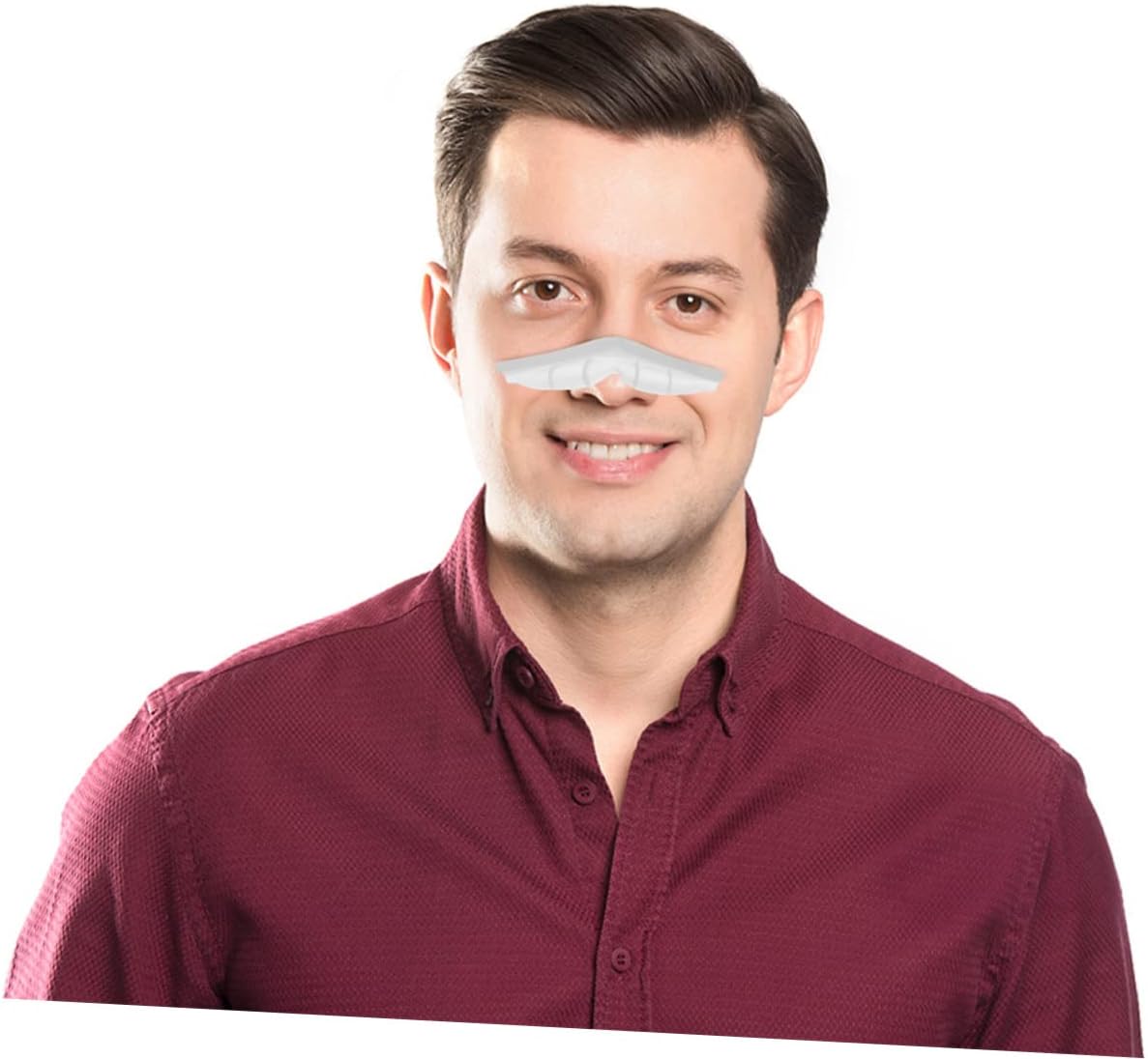 OFFIGAM 20Pcs Fog Nose Bridge Strips Silicone Nose Pads for Face Masks Comfortable Fit for All Prevents Glasses Fogging Portable and Easy to Store