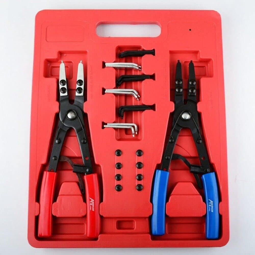 For Large Big 10" Snap Retainer Internal External Tool Set Snapring Ring Plier