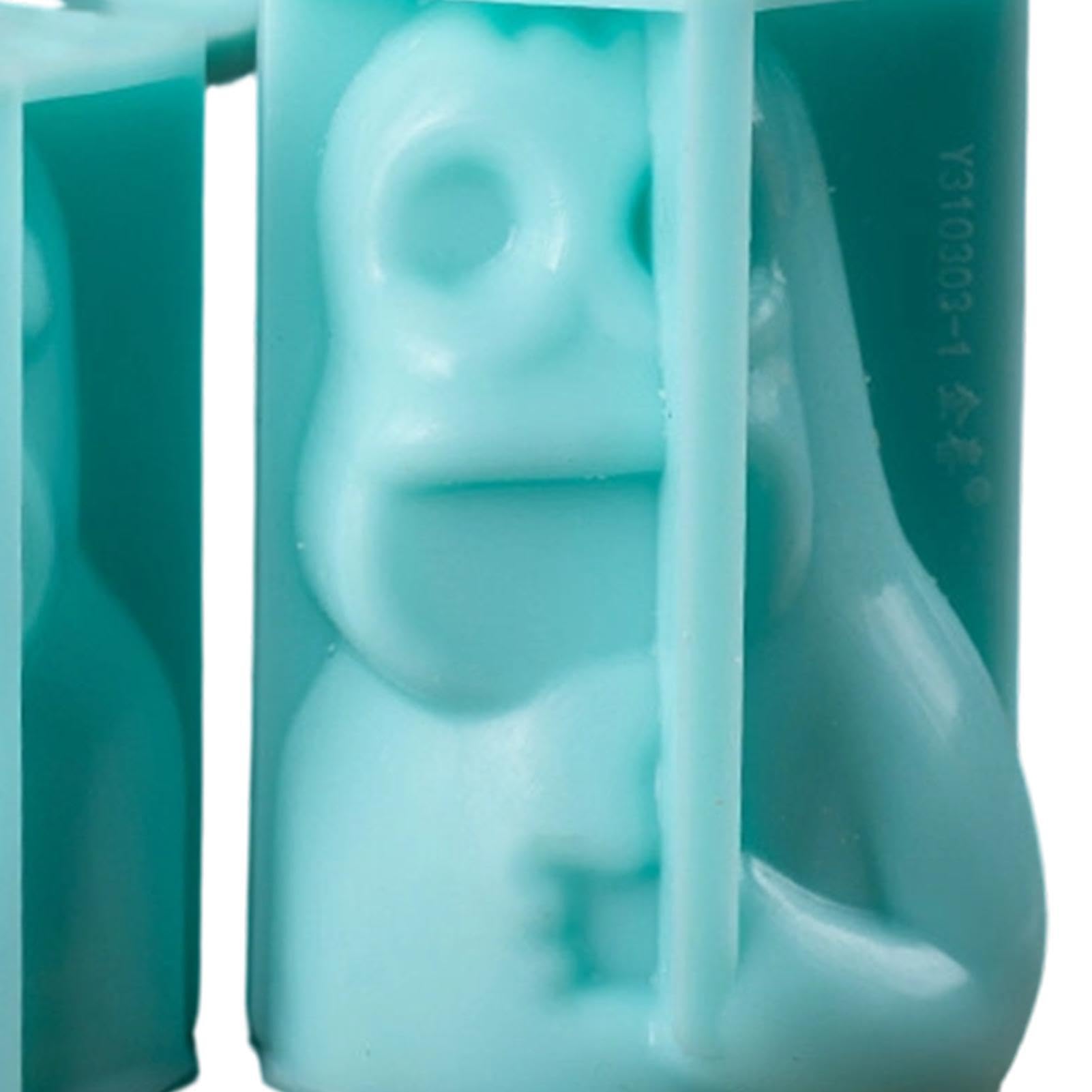 Süßigkeitenformen,Mikrowellenbeständiges Backzubehör für DIY-Projekte,Sichere Backformen Mit Cartoon Tiermotive - für Kuchen Dessert Schmuck Heimtextilien Party Einzug