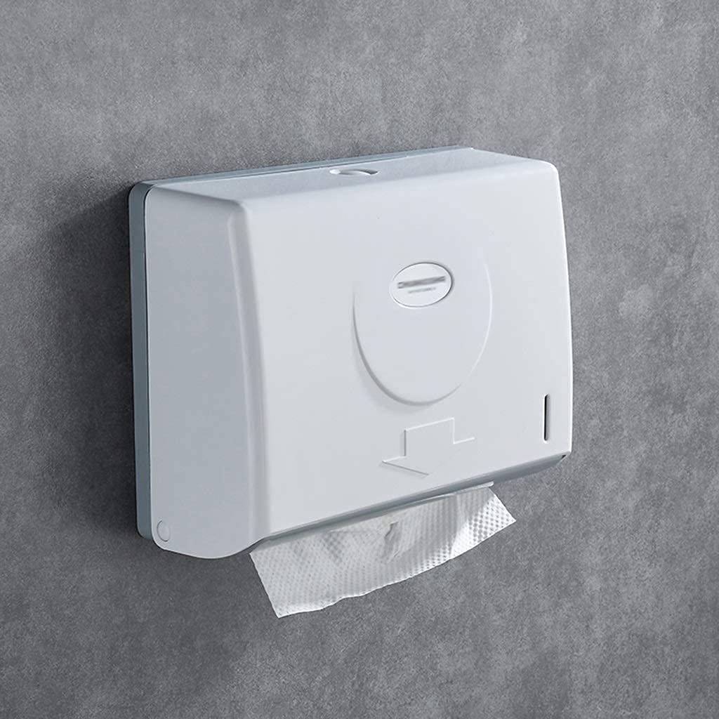 Dispenser Asciugamani Dispenser di Asciugamani di Carta Dispenser di Asciugamani Commerciali multipiega a Parete utilizzato nei bagni, negli uffici, nelle cucine Elegante