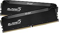 Vista 2 de OLOy DDR5 RAM 32GB (2x16GB) Black Hairline Blade 6800 MHz CL32 1.45V Gaming UDIMM para Intel (MD5U1668320IRLDA)