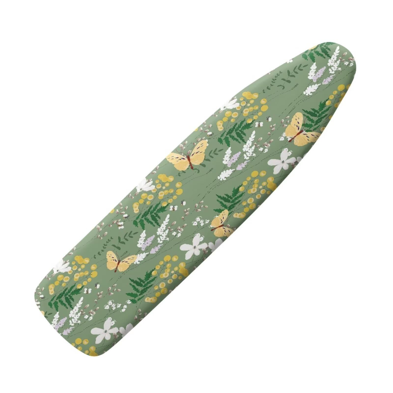 Belidome Butterfly Leaf Iron Boards Cover Easy-Fit for Protecting Ironing Board Size Up to 150 x 55 cm