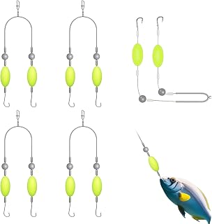 Doppelhaken Reverse Bottom Rig, 5 Stück