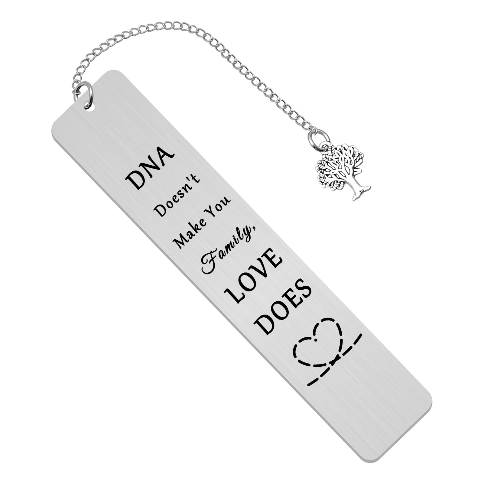 Step Mom Step Dad Bookmark Adoption Gift for Bonus Mom Dad Love