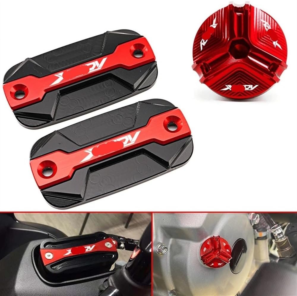 Motorcycle Oil Filler Caps, For XADV X-ADV 750 X ADV 300 750 1000 2017-2024 Accessories Motorcycle Brake Fluid Cap Master Cylinder Reservoir Cover