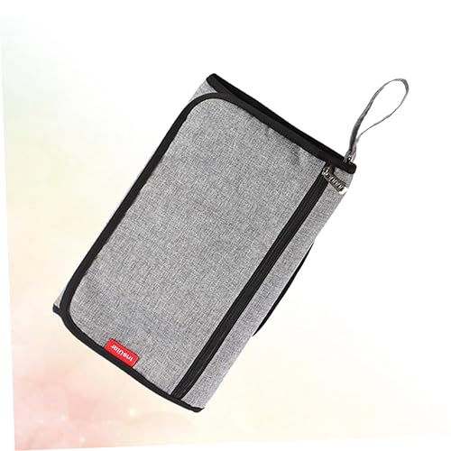 Miniatura 5 de BESPORTBLE Portable Foldable Diaper Mat Diaper Changing Pad for Newborns Travel Use Compact Lightweight Grey