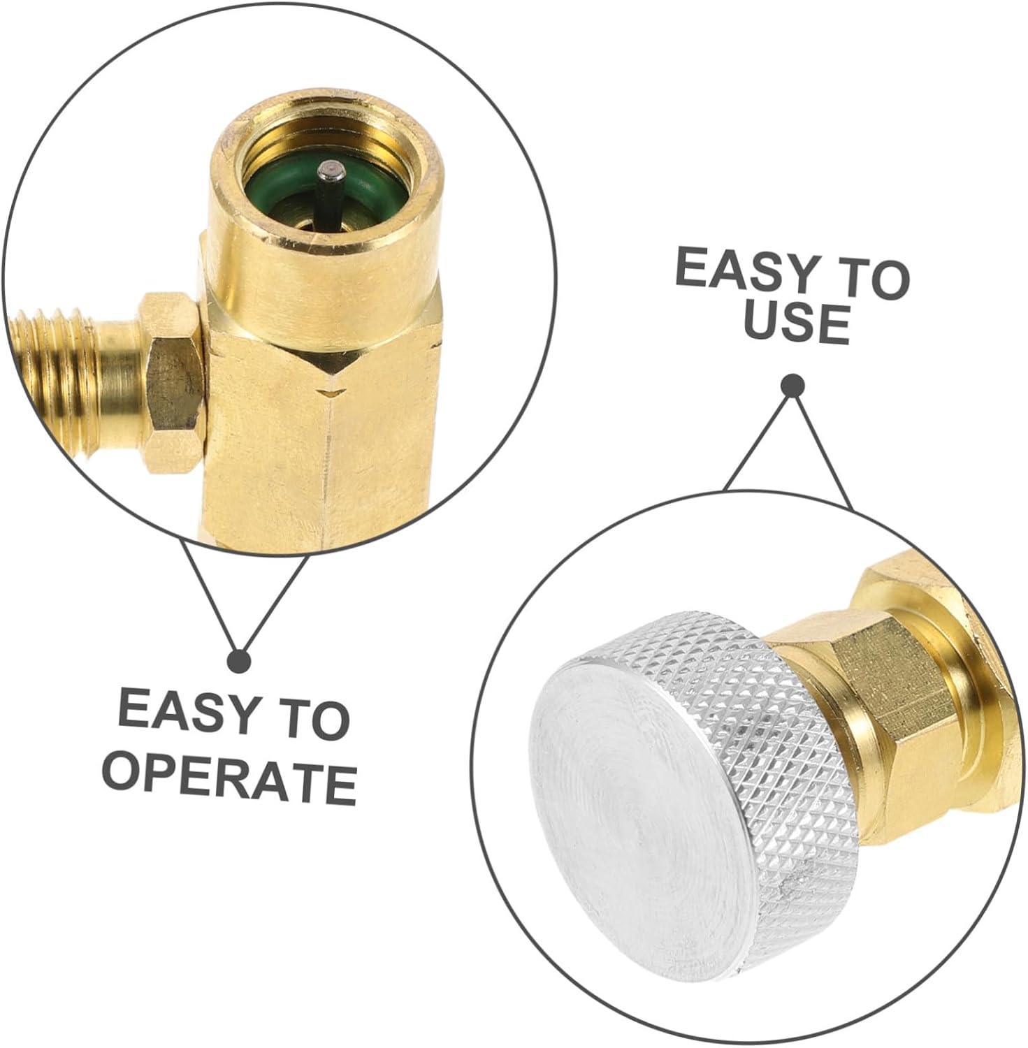 R1234yf Self Sealing Can Tap Valve Dispenser Tool for Car Ac Repair