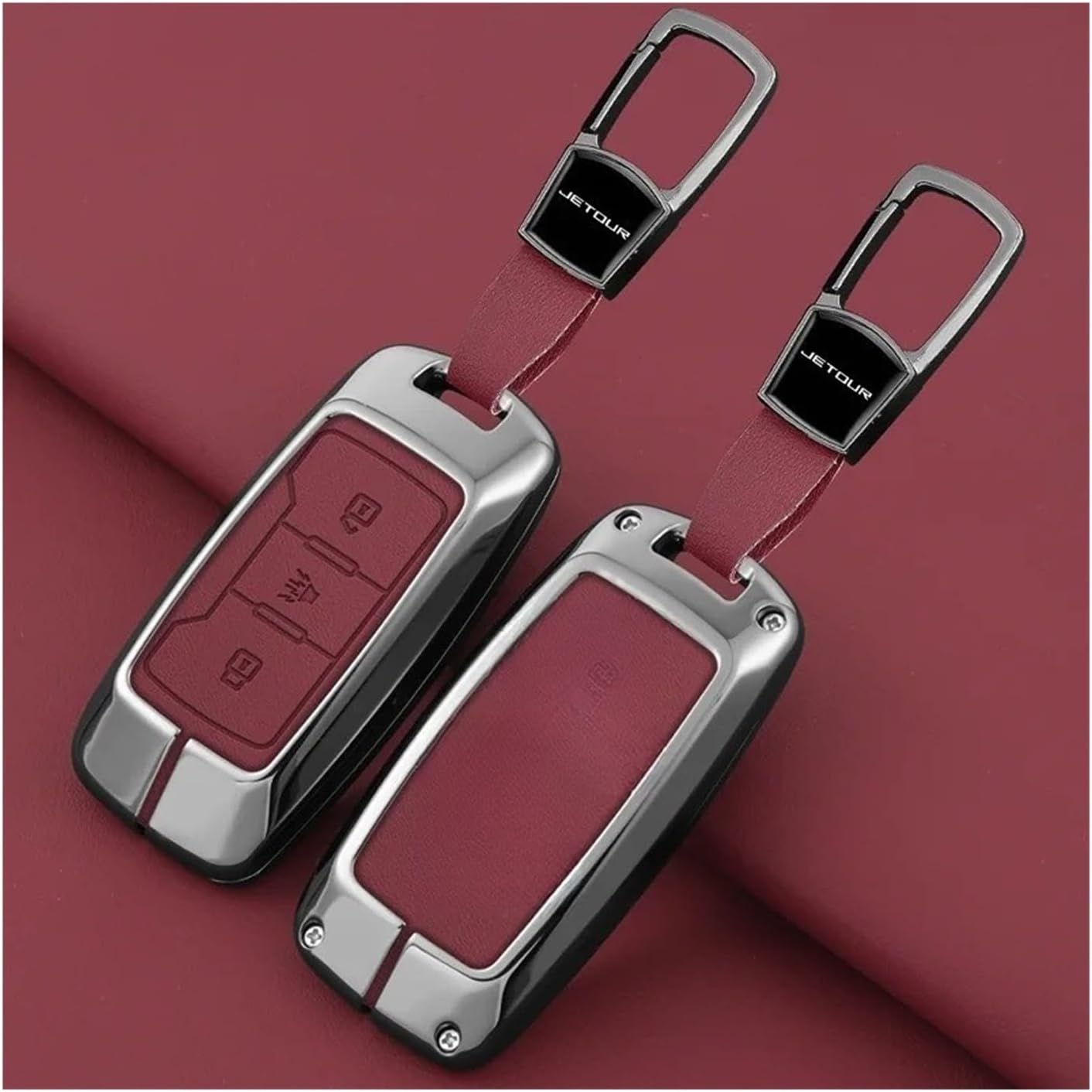 車のキーカバーケースシェルバッグ Chery Jetour X70 X90 X95 X70S X70M Cowin X3 X5 K6