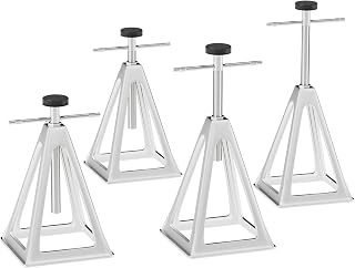 RVMATE RV Stabilizer Jacks 4 Pack, 6000 lbs Each Aluminum RV Stack Jacks