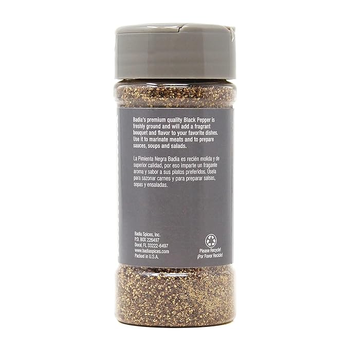 Pimienta Negra Molida Badia 453.6 g Paquete de 8 miniatura 3