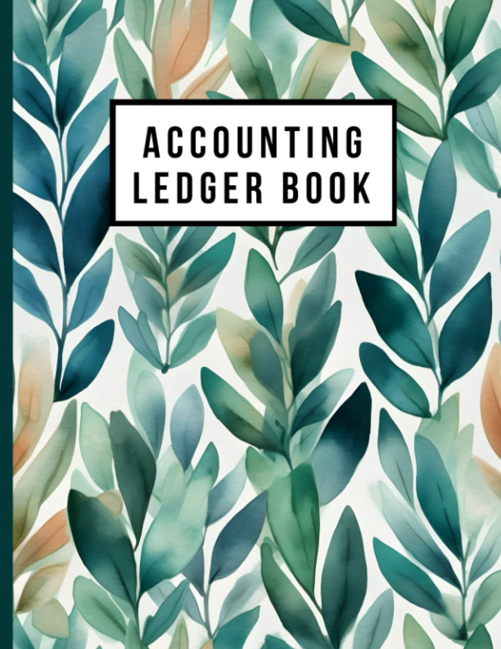 Accounting Ledger Book: Business Expense Tracker Notebook for Small Business or Personal Bookkeeping to Record Income and Expense Account