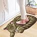 FADFAY Handmade Cute Cat Floor Mat Doormat Kitchen Rug Funny Kids Rug 33''*18''