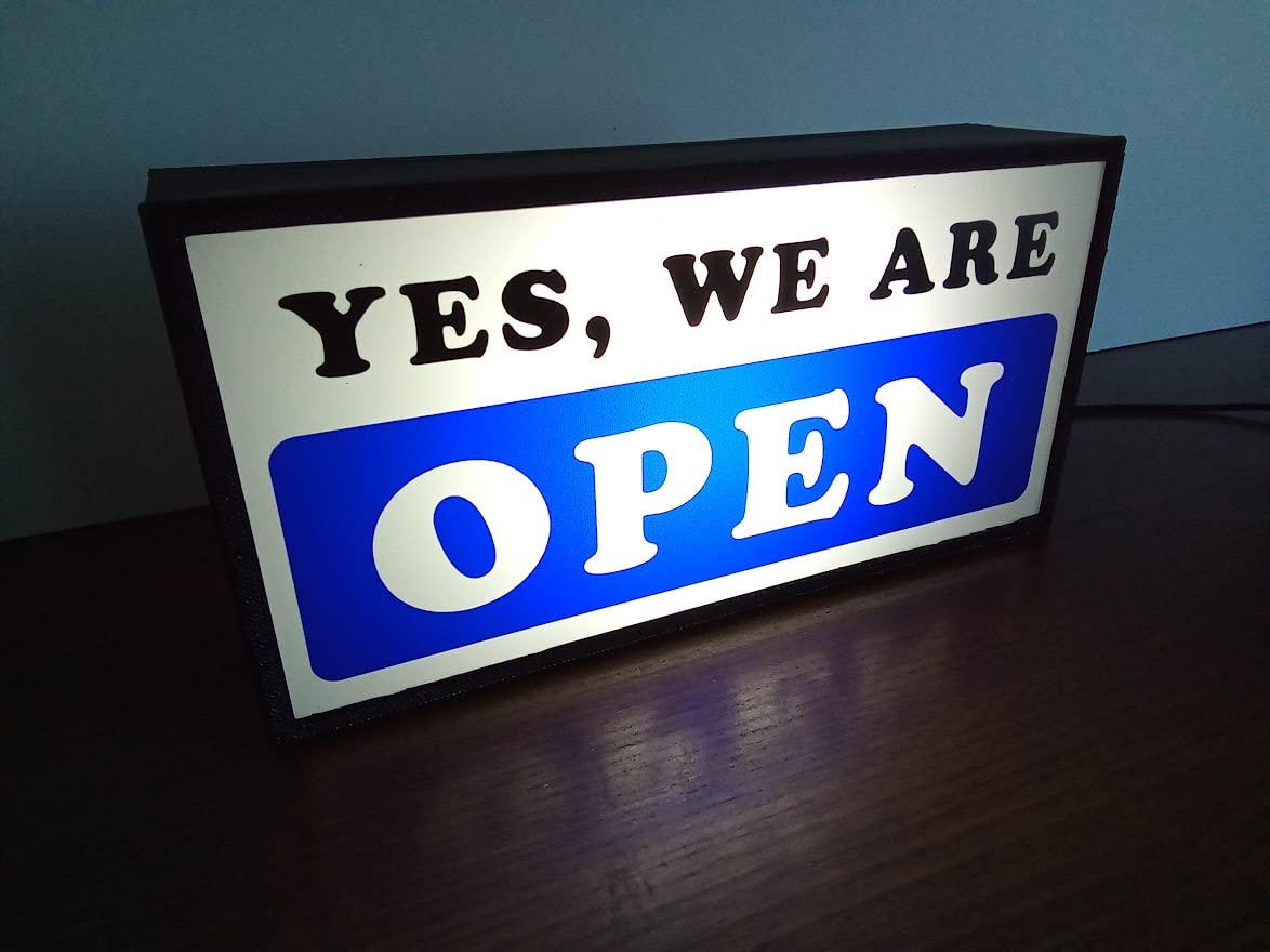 Amazon.co.jp: 【20×10タイプ】店舗 オープン クローズ 両面 表示