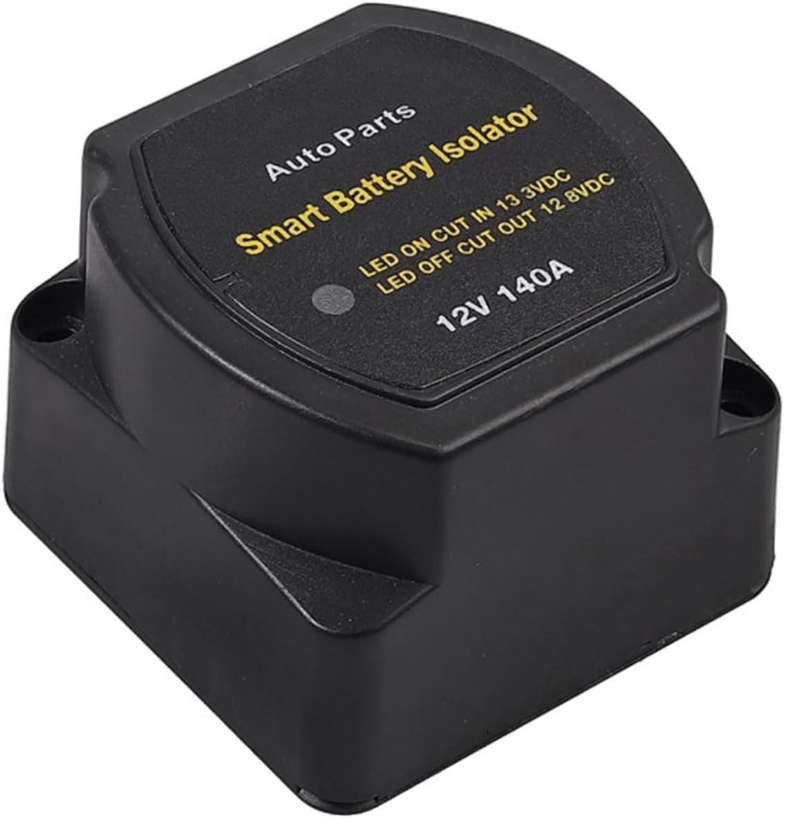 Cabilock 1set Voltage Sensing Relay Isolator Kit for Rv Truck Suv Boat Easy Install Dual Battery Relay for Efficient Power Management