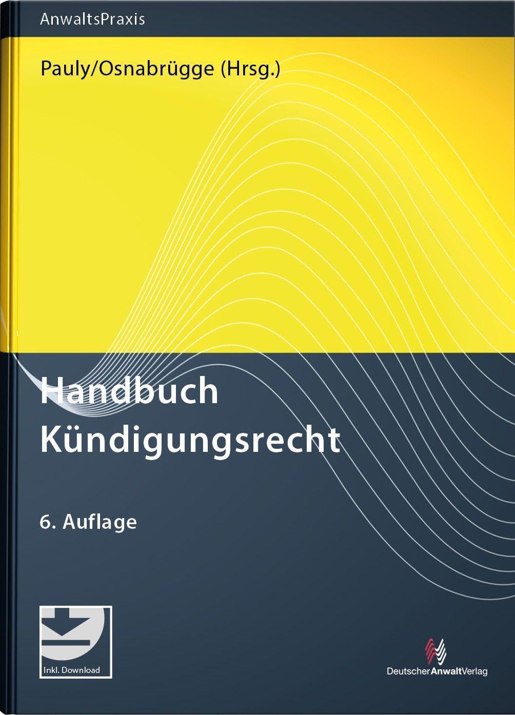 Handbuch Kündigungsrecht (Novitäten Anwaltverlag)