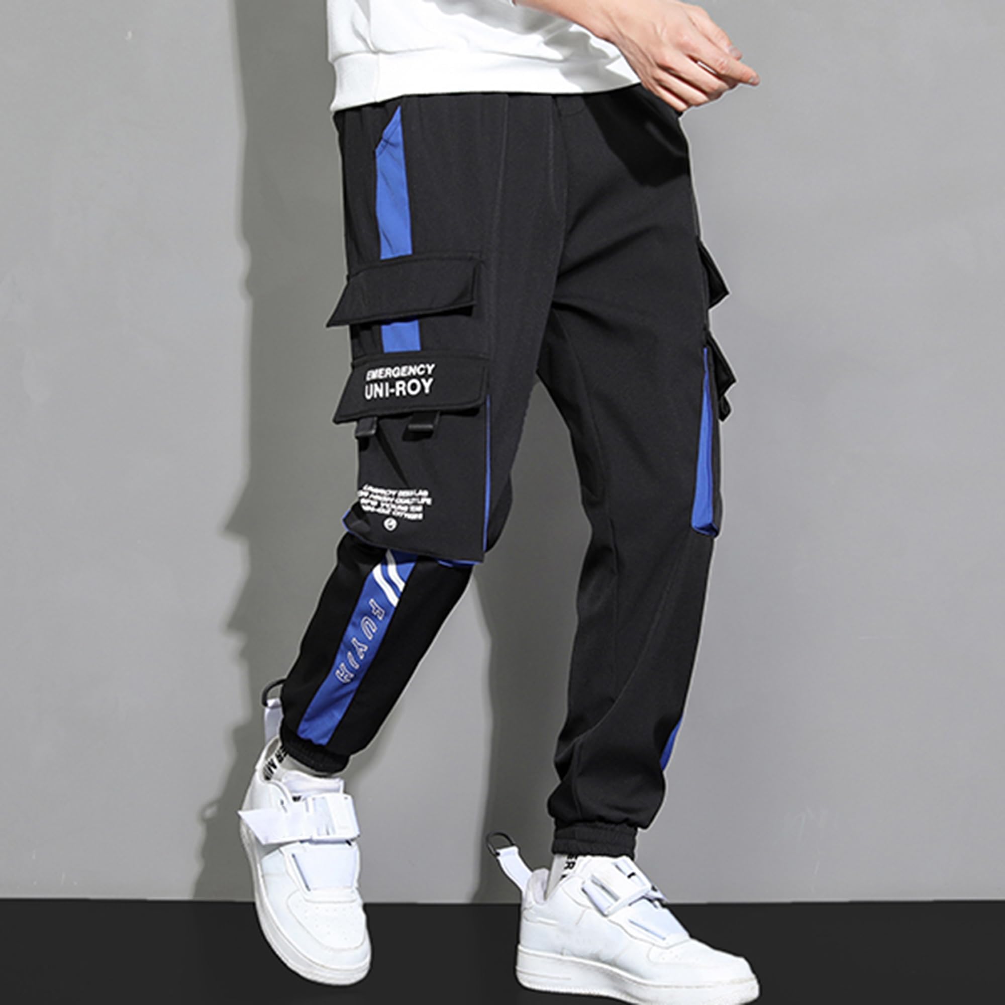 XYXIONGMAO Streetwear Hip Hop Pants Cargo Pants Jogger für Männer Paar Damen Sport Casual Active Sweatpants