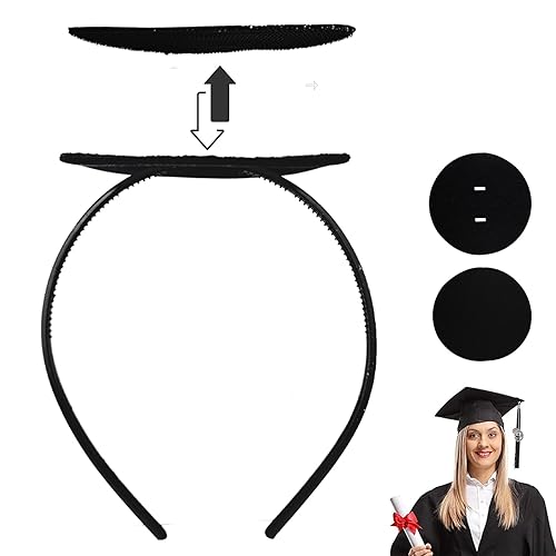 Graduation Cap Headband Secures Your Grad Cap Upgrade Insert Hairstyle