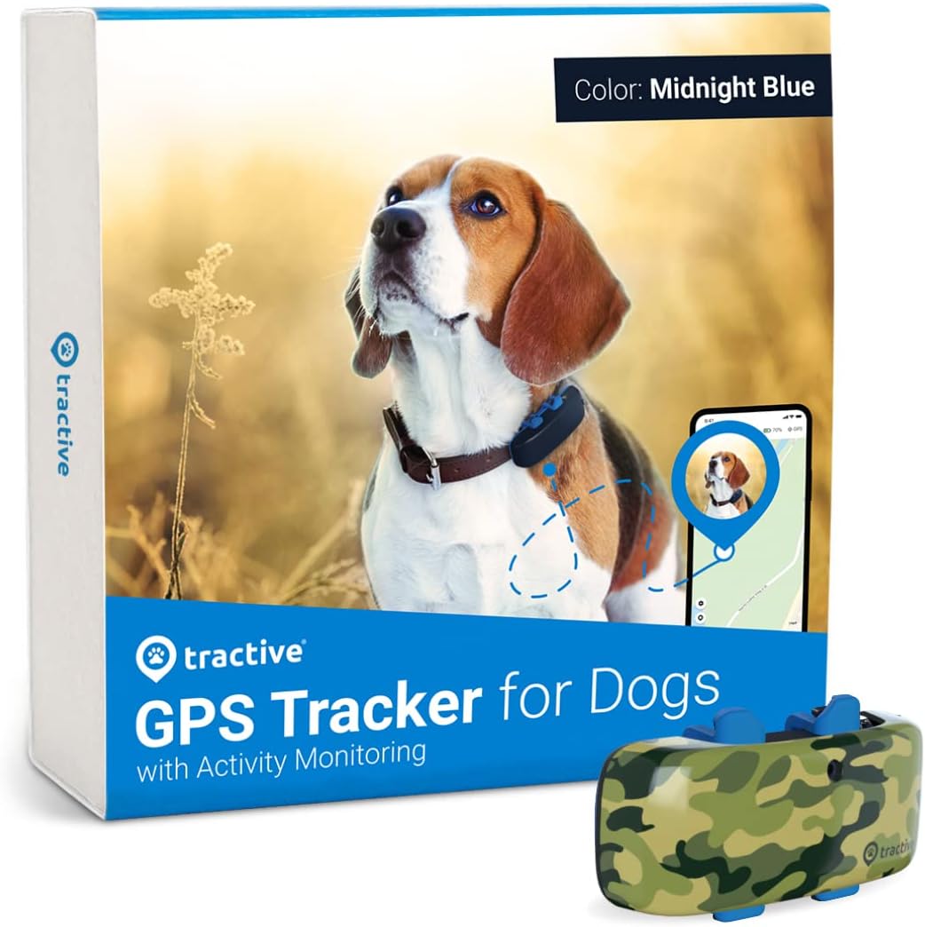 Tractive GPS Dog Tracker Covers - Forest & Camouflage (Pack of 2)