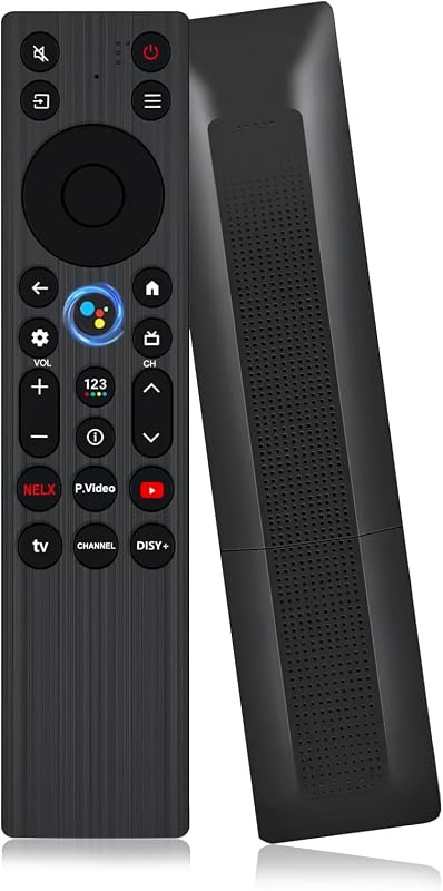 Voice Replacement Remote Control for TCL TV, Compatible with TCL QM5K/ QM6k/ QM7K LED QLED HDR QD-Mini 4K Google Smart TVs