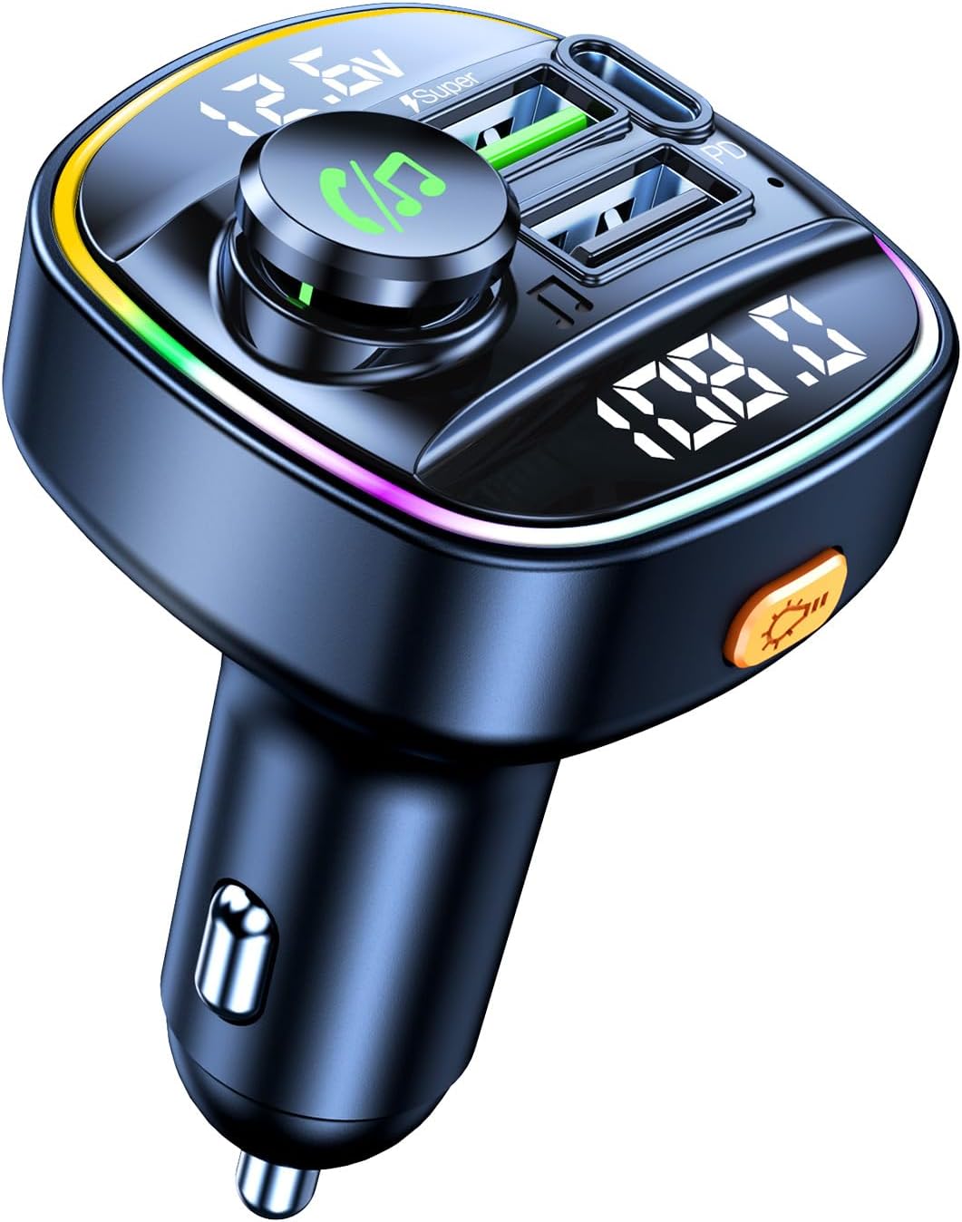 Bluetooth 5.3 FM Transmitter Car Adapter GXY KIT FM