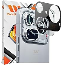 Pack 1- Back Camera Glass Protector Compatible with Nothing 4A Pro 5G [3D Premium] Camera Glass Protector (Black)