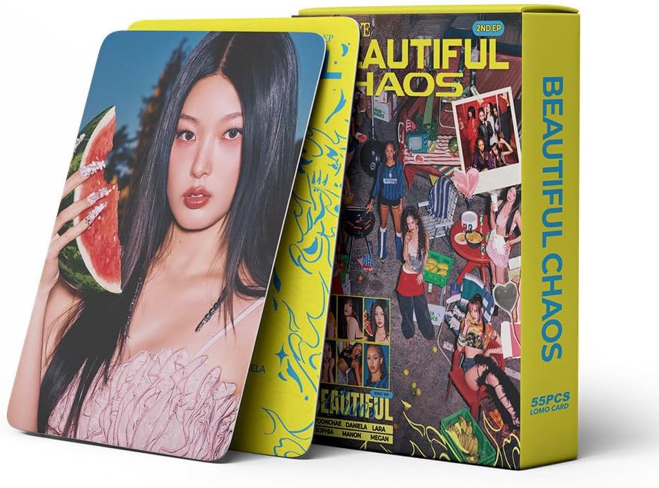 KATS Beautiful Lomo Cards 55PCS Kpop Photocards for Eye Fans