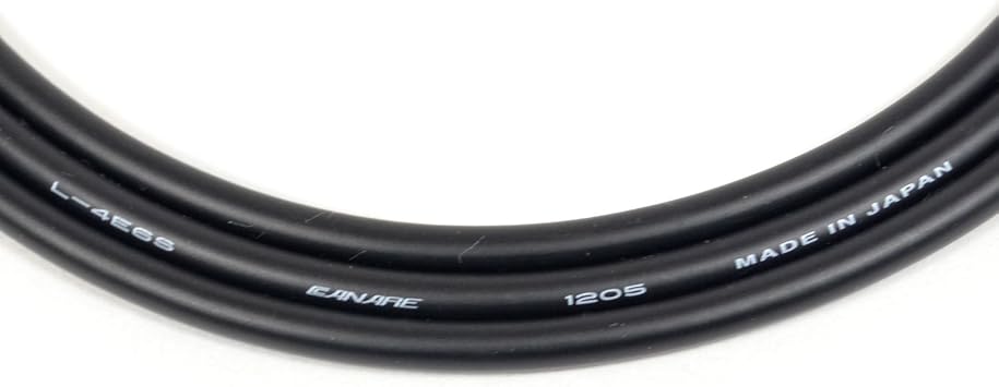 CANARE L-4E6S XLR Microphone cable (33feet) BLACK