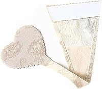 Vista 1 de HTRUIYA Bragas adhesivas invisibles para mujer, con forma de corazón, tanga sexy sin tirantes